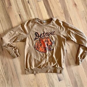 Unisex Detroit Tigers raglan sweatshirt (size S)